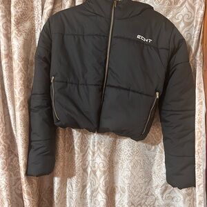 ECHT Women's Black Puffer Jacket